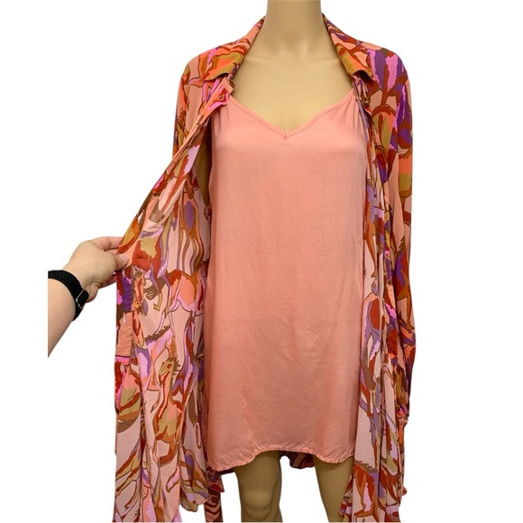 FARM Rio Multicolor Long Sleeve Dress - Picture 13 of 15